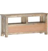 VidaXL Tv-meubel 110x30x50 cm massief mangohout