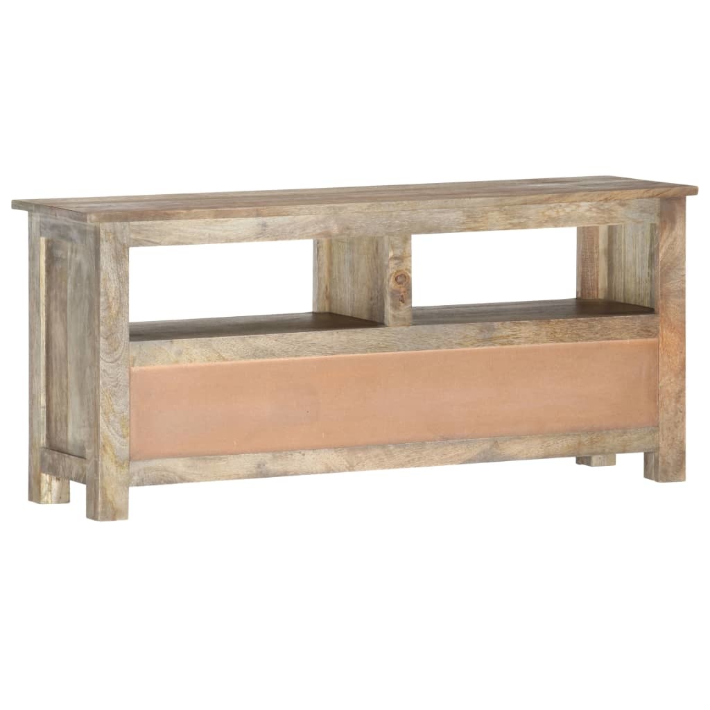 VidaXL Tv-meubel 110x30x50 cm massief mangohout