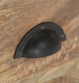 VidaXL Tv-meubel 110x30x50 cm massief mangohout