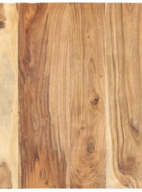 VidaXL Wastafelblad 60x55x2,5 cm massief acaciahout