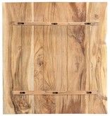 VidaXL Wastafelblad 60x55x2,5 cm massief acaciahout