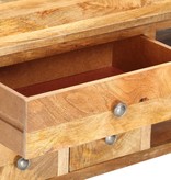 VidaXL Dressoir 102x35x61 cm massief mangohout