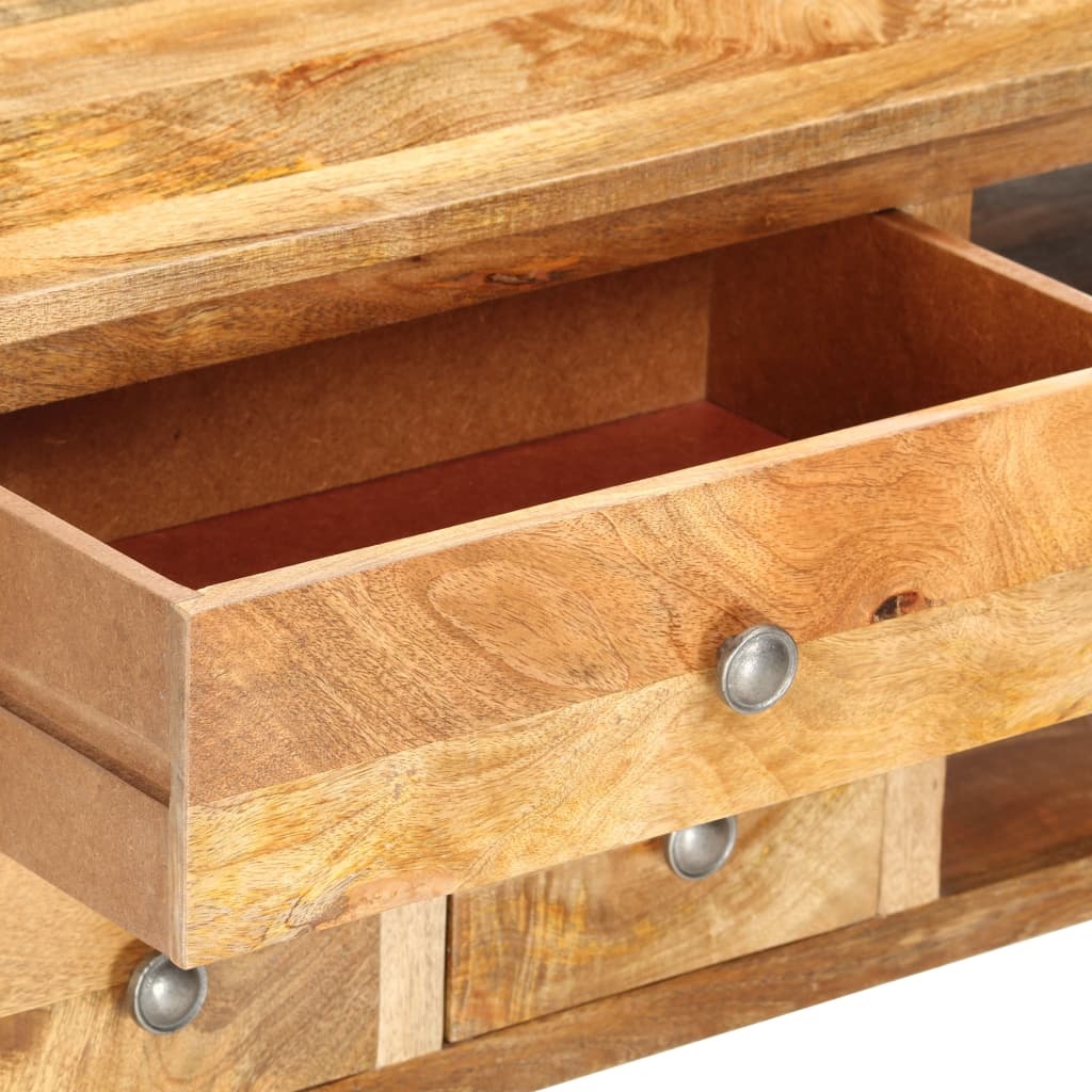 VidaXL Dressoir 102x35x61 cm massief mangohout