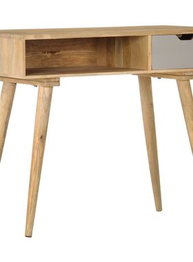 VidaXL Wandtafel 89x44x76 cm massief mangohout