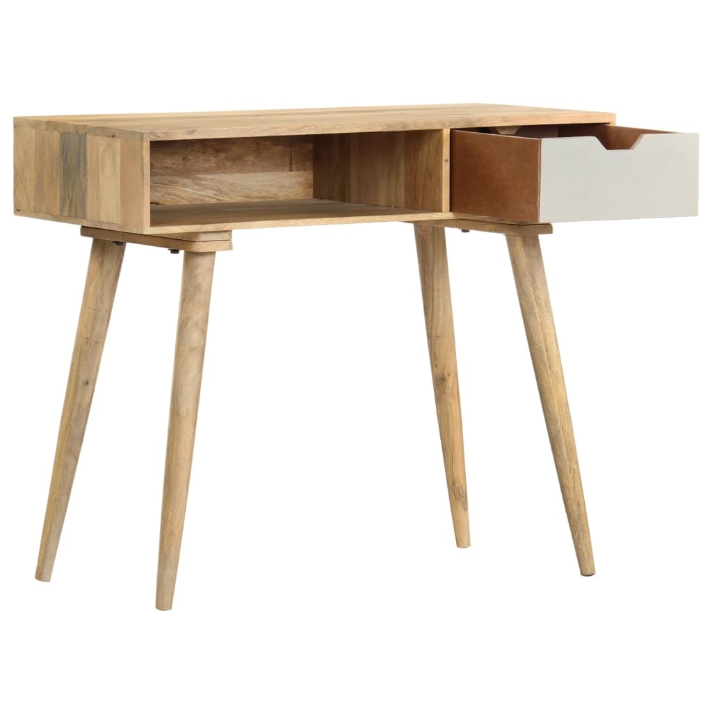 VidaXL Wandtafel 89x44x76 cm massief mangohout