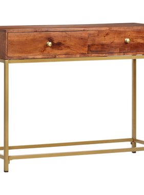 VidaXL Wandtafel 100x35x76 cm massief acaciahout