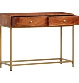 VidaXL Wandtafel 100x35x76 cm massief acaciahout