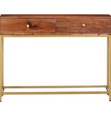VidaXL Wandtafel 100x35x76 cm massief acaciahout