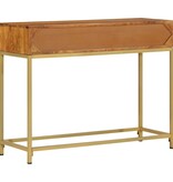 VidaXL Wandtafel 100x35x76 cm massief acaciahout