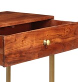 VidaXL Wandtafel 100x35x76 cm massief acaciahout
