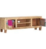 VidaXL Tv-meubel 120x30x40 cm massief mangohout