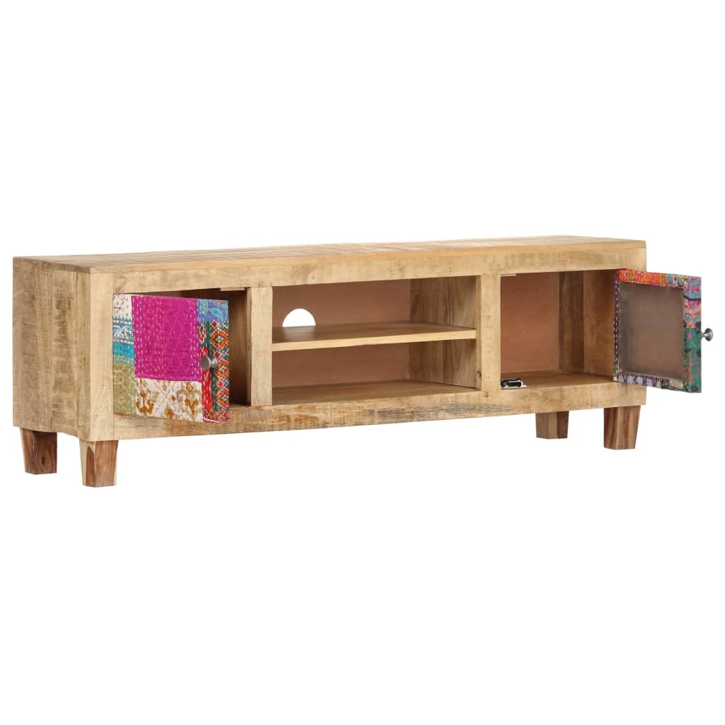 vidaXL Tv-meubel 120x30x40 cm massief mangohout