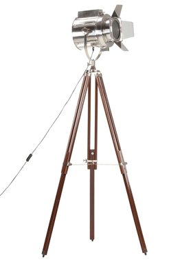 VidaXL Vloerlamp driepoot 180 cm massief mangohout