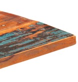 VidaXL Tafelblad vierkant 25-27 mm 80x80 cm massief gerecycled hout