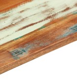 VidaXL Tafelblad vierkant 15-16 mm 70x70 cm massief gerecycled hout