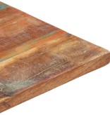 VidaXL Tafelblad rechthoekig 15-16 mm 60x100cm massief gerecycled hout