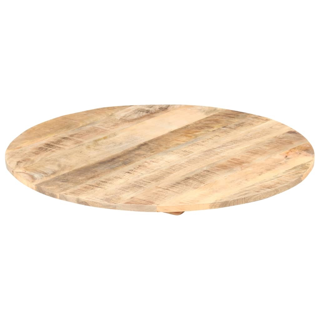 VidaXL Tafelblad rond 15-16 mm 70 cm massief mangohout