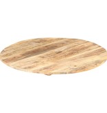 VidaXL Tafelblad rond 15-16 mm 70 cm massief mangohout