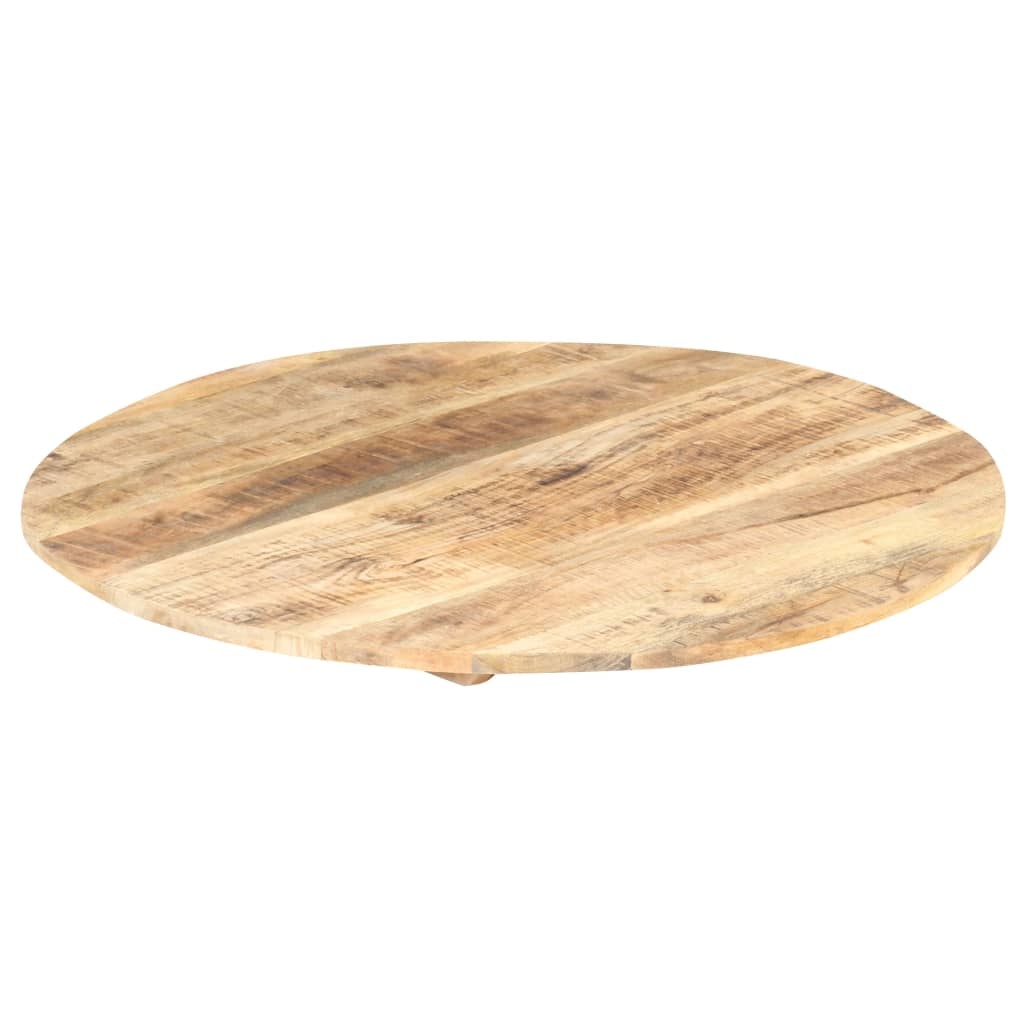 VidaXL Tafelblad rond 15-16 mm 70 cm massief mangohout