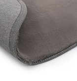 VidaXL Tapijt 160 cm kunstkonijnenbont donkergrijs