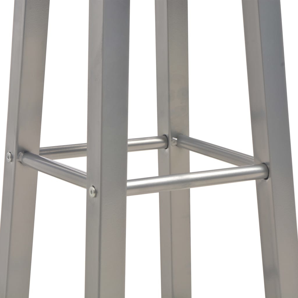 VidaXL Barkrukken 2 st MDF antraciet