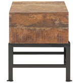 VidaXL Kruk 35x35x40 cm massief gerecycled hout