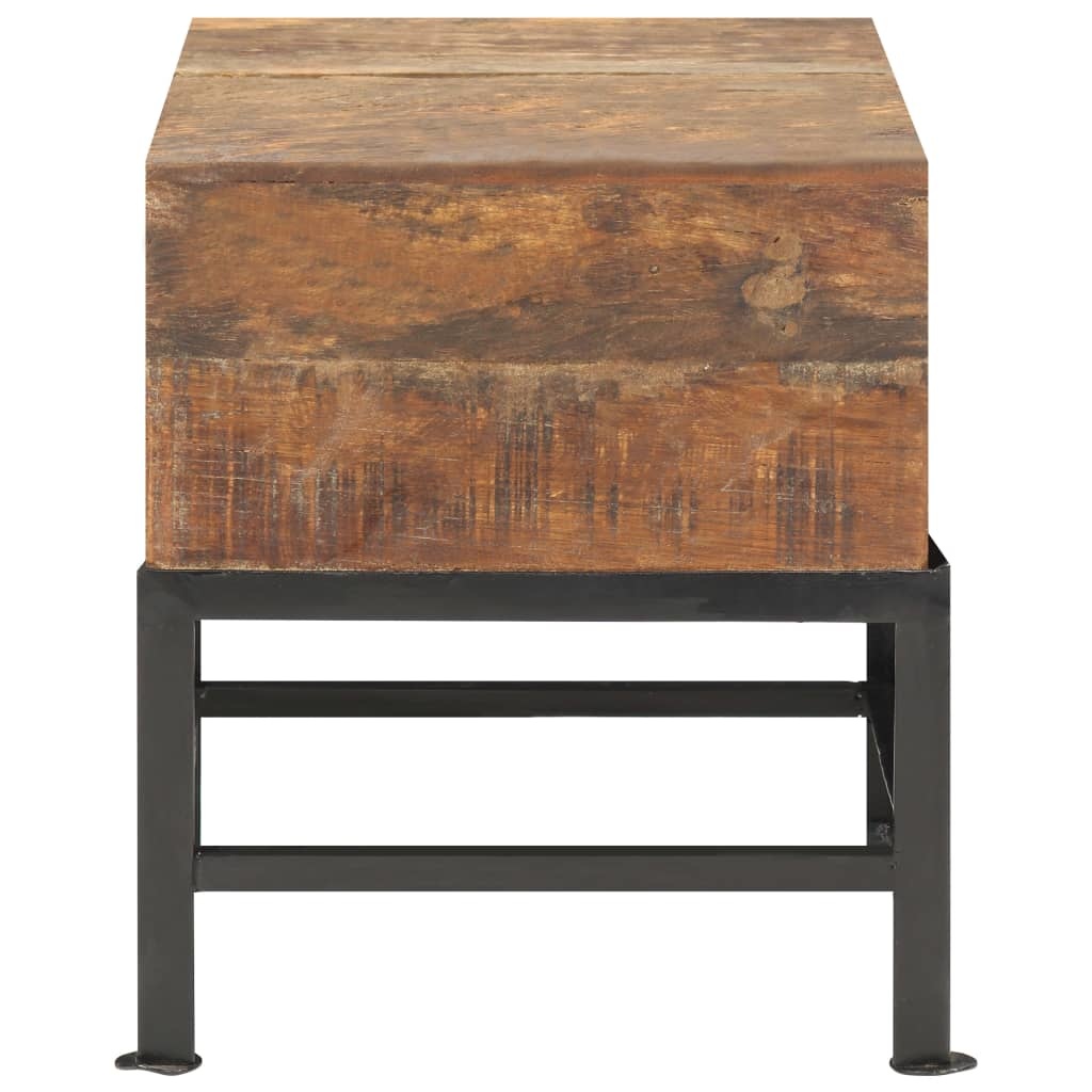 VidaXL Kruk 35x35x40 cm massief gerecycled hout