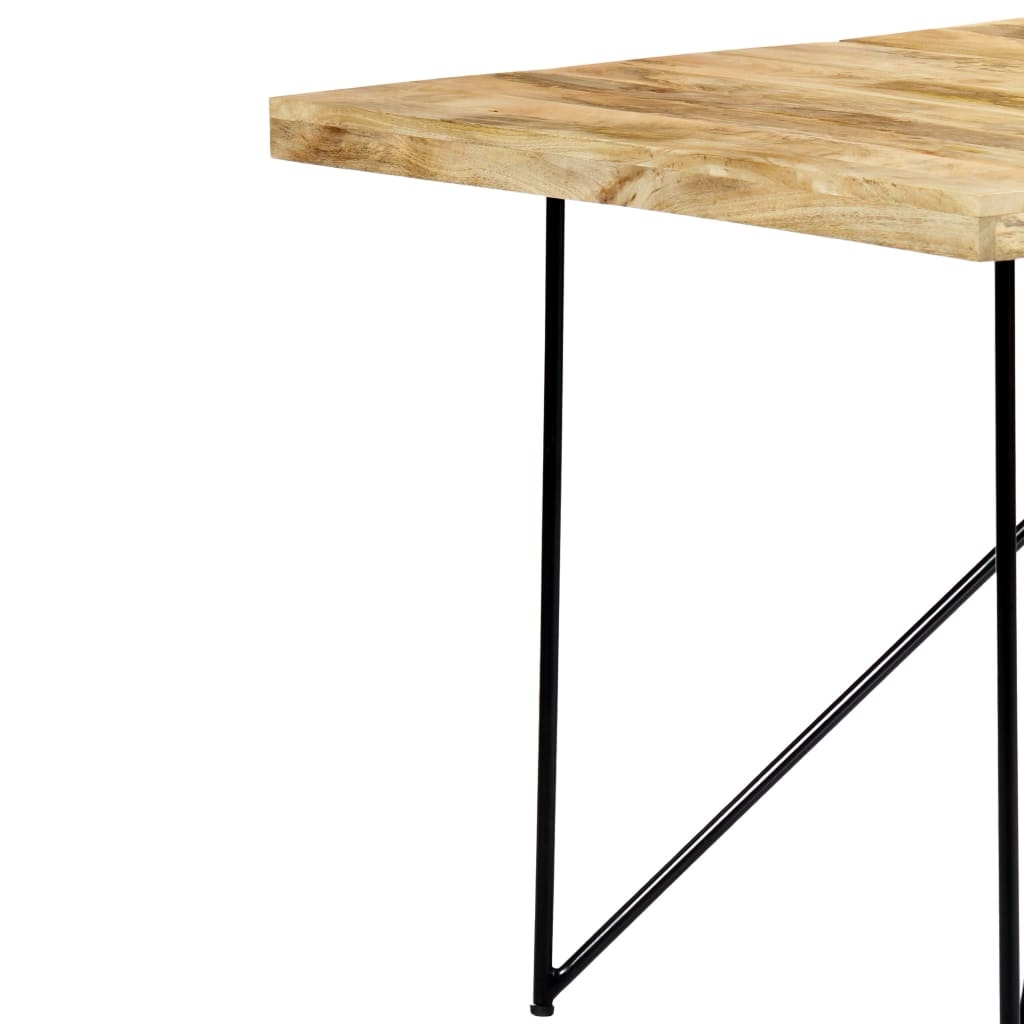 vidaXL Eettafel 180x90x76 cm massief mangohout