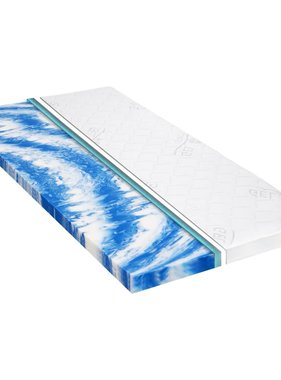 VidaXL Topmatras 7 cm gelschuim 180x200 cm