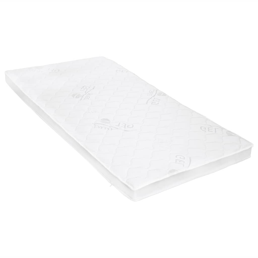 vidaXL Topmatras 7 cm gelschuim 90x200 cm