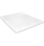 vidaXL Topmatras ei-profiel 6 cm koudschuim 160x200 cm