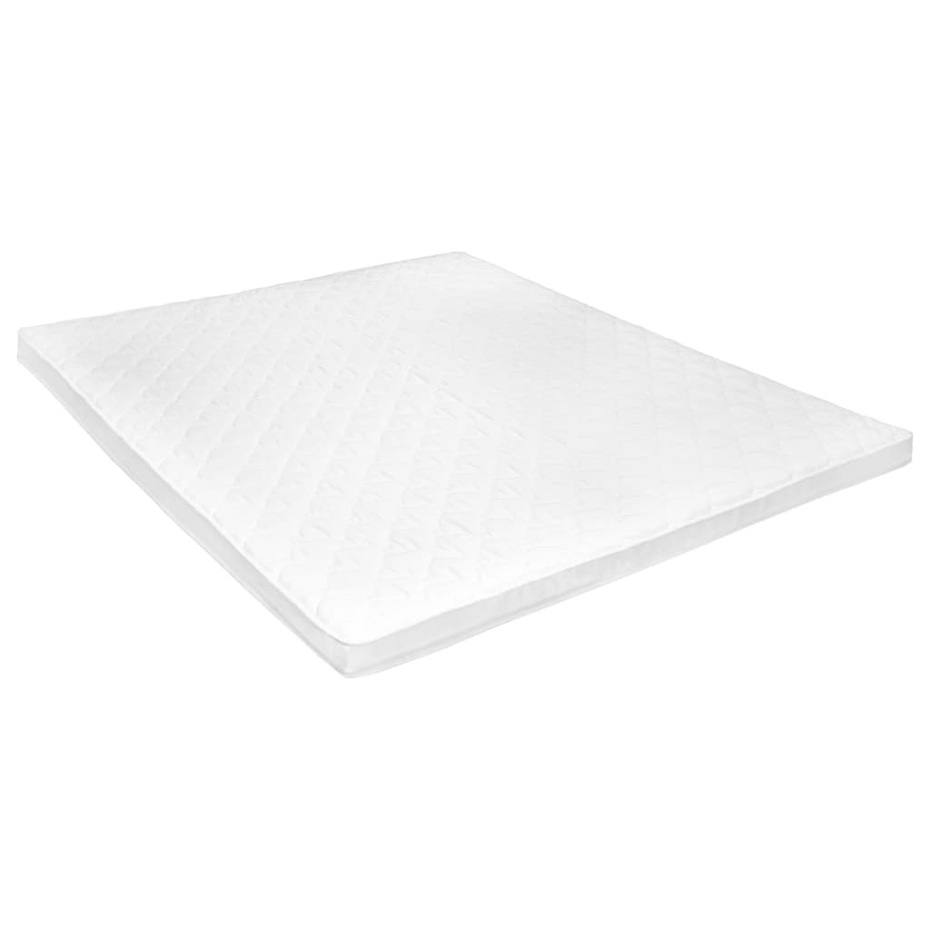 vidaXL Topmatras ei-profiel 6 cm koudschuim 160x200 cm