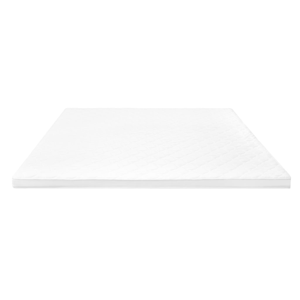 vidaXL Topmatras ei-profiel 6 cm koudschuim 160x200 cm