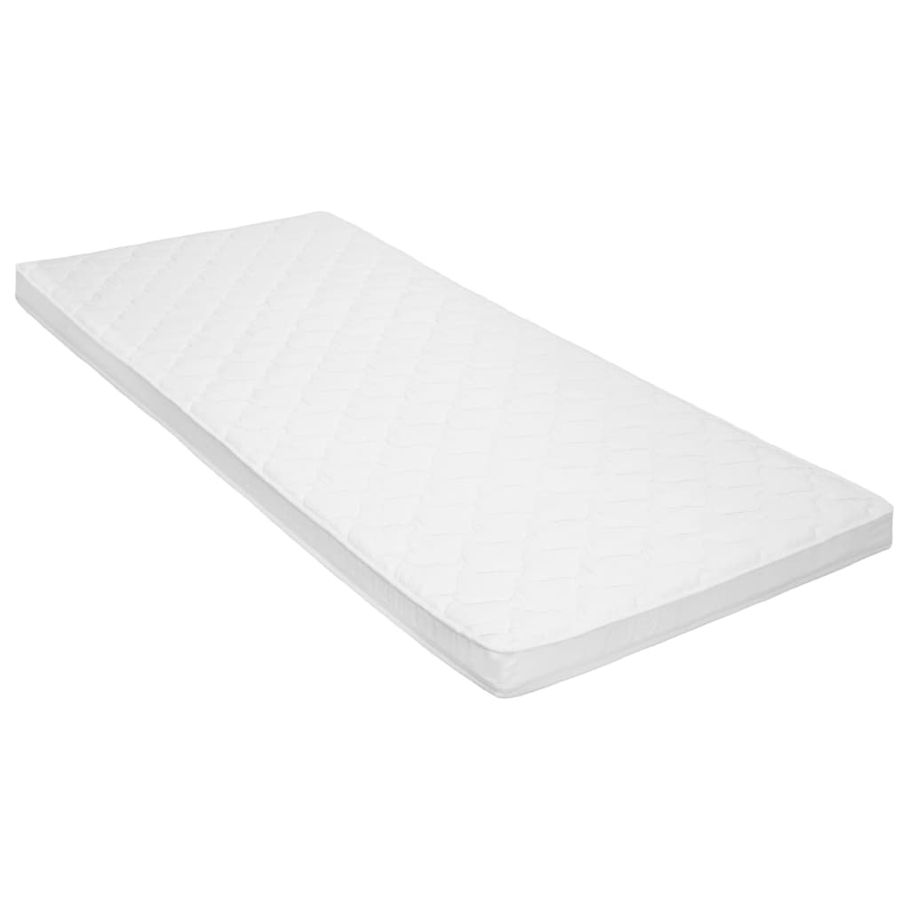 vidaXL Topmatras ei-profiel 6 cm koudschuim 120x200 cm