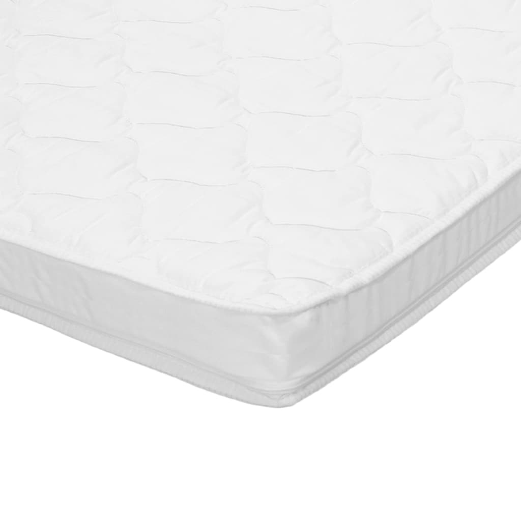 vidaXL Topmatras ei-profiel 6 cm koudschuim 100x200 cm