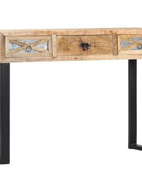 VidaXL Wandtafel 110x30x76 cm massief mangohout