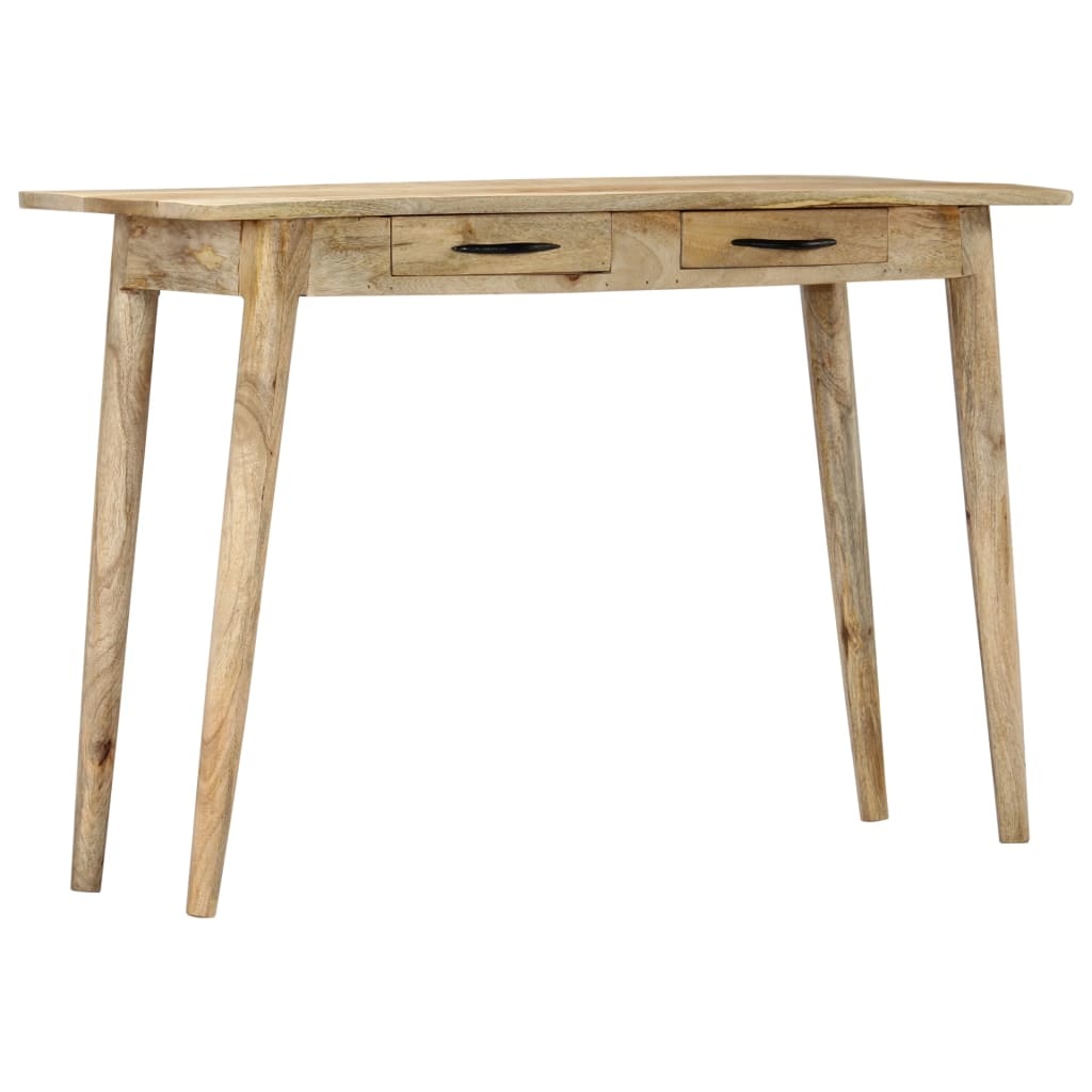 VidaXL Wandtafel 115x40x75 cm massief ruw mangohout