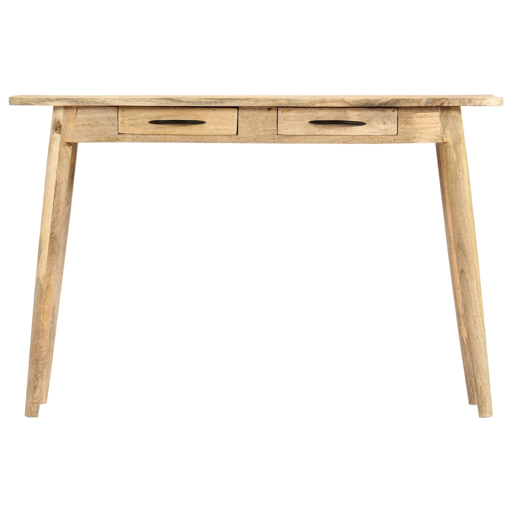VidaXL Wandtafel 115x40x75 cm massief ruw mangohout