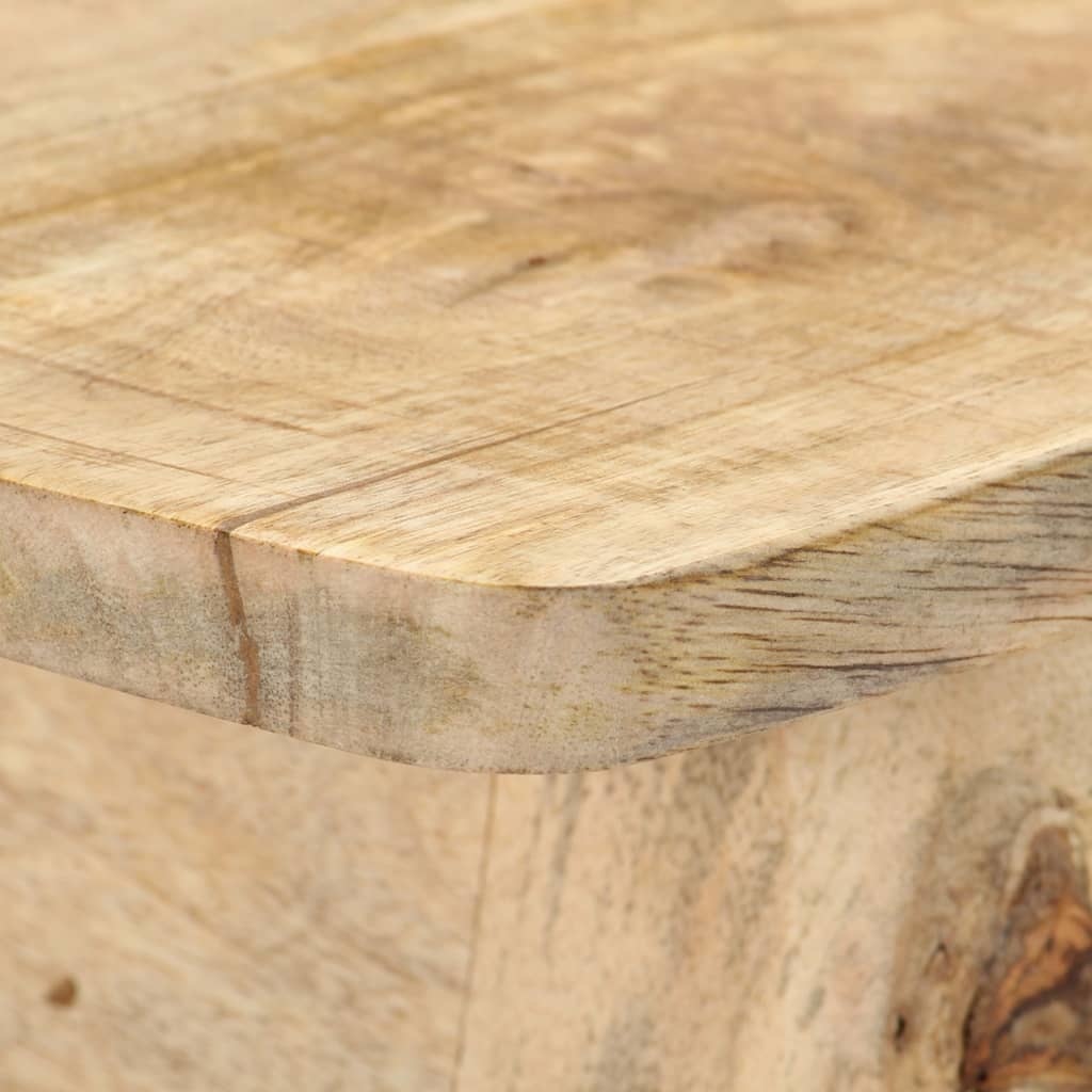 VidaXL Wandtafel 115x40x75 cm massief ruw mangohout