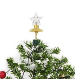 vidaXL Kerstboom sneeuwend met paraplubasis 75 cm groen