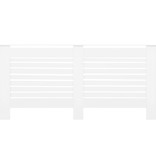 VidaXL Radiatorombouw 172x19x81,5 cm MDF wit