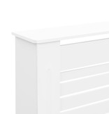 VidaXL Radiatorombouw 172x19x81,5 cm MDF wit