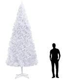 vidaXL Kunstkerstboom 400 cm wit