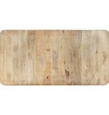 vidaXL Eettafel 180x90x76 cm massief mangohout