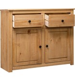 VidaXL Dressoir Panama Range 93x40x80 cm massief grenenhout
