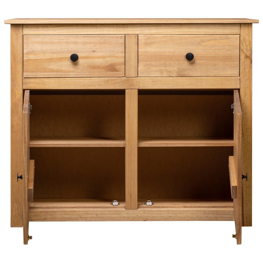 VidaXL Dressoir Panama Range 93x40x80 cm massief grenenhout