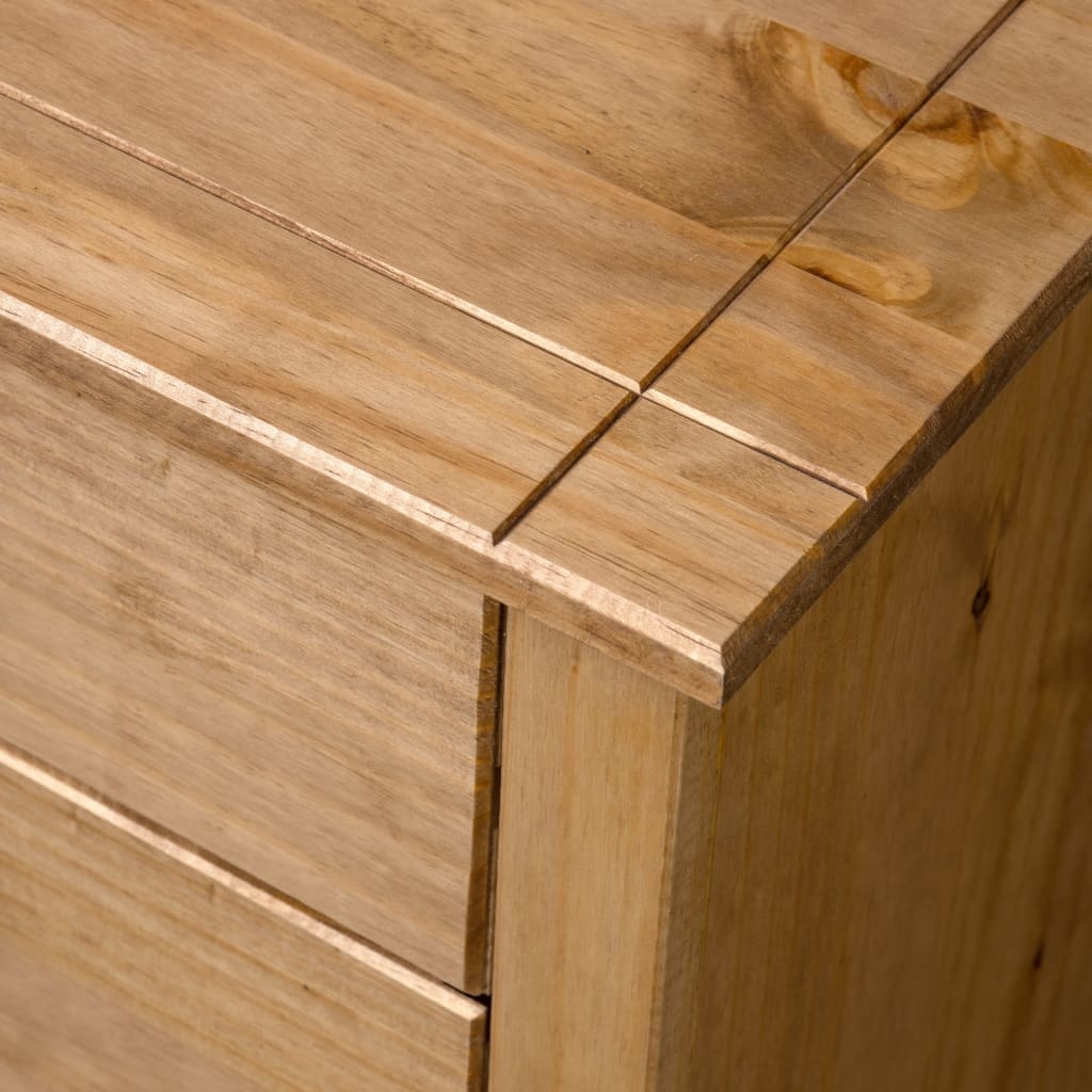 VidaXL Bijzetkast Panama Range 80x40x73 cm grenenhout