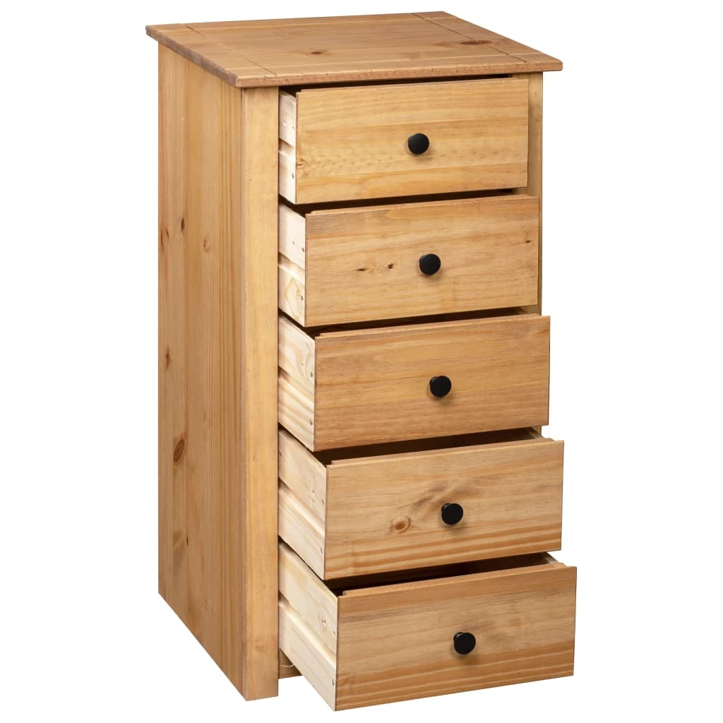 VidaXL Dressoir Panama Range 46x40x89 cm grenenhout