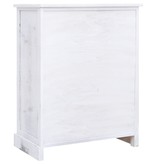 VidaXL Ladekast 60x30x75 cm hout wit