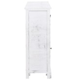 VidaXL Dressoir met 10 lades 113x30x79 cm hout wit